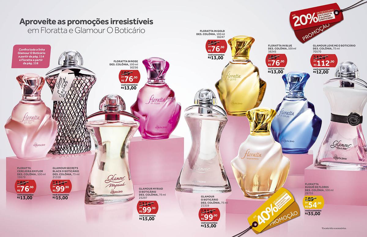 Direção criativa dos catálogos do Boticário